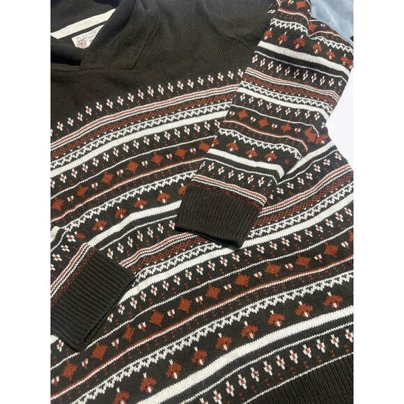 In Extenso Men's Brown Fitted Pullover Sweater XL URBAN HUNTER - Picture 4 of 6